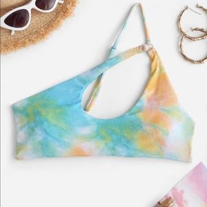 Tie dye bikini top